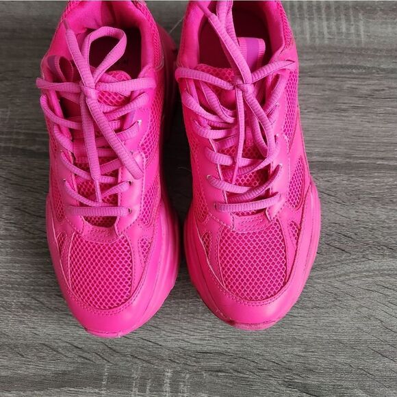 WOMEN'S H&M Athletic SHOES PINK COLOR SIZE Eu 38 . - Picture 2 of 5